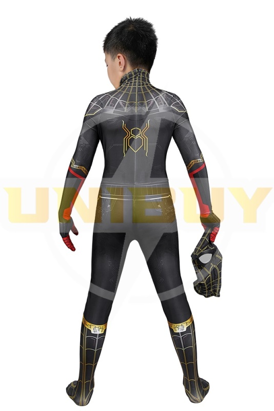 Spider-Man 3 No Way Home Costume Cosplay Peter Parker Kids Jumpsuit Unibuy