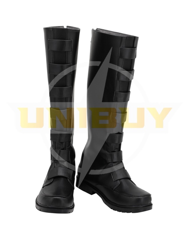 Star Wars Qui-Gon Jinn Shoes Cosplay Men Boots Black Version Unibuy