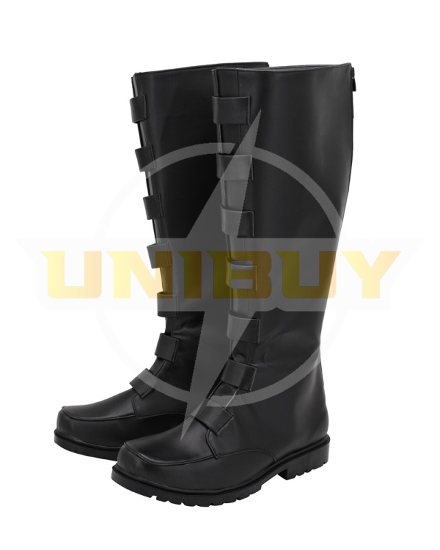 Star Wars Qui-Gon Jinn Shoes Cosplay Men Boots Black Version Unibuy