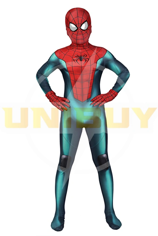 Spider-Man Miles Morales Costume Cosplay Kids Jumpsuit Unibuy