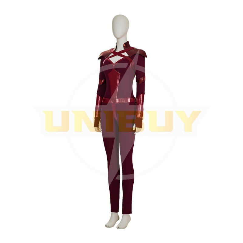 The Boys 3 Crimson Countess Cosplay Costumes Suit with Cloak Unibuy