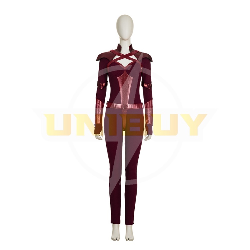 The Boys 3 Crimson Countess Cosplay Costumes Suit with Cloak Unibuy