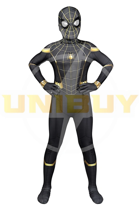 Spider-Man 3 No Way Home Costume Cosplay Peter Parker Kids Jumpsuit Unibuy