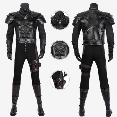 The Witcher 2 Geralt of Rivia Costume Cosplay Suit Unibuyplus