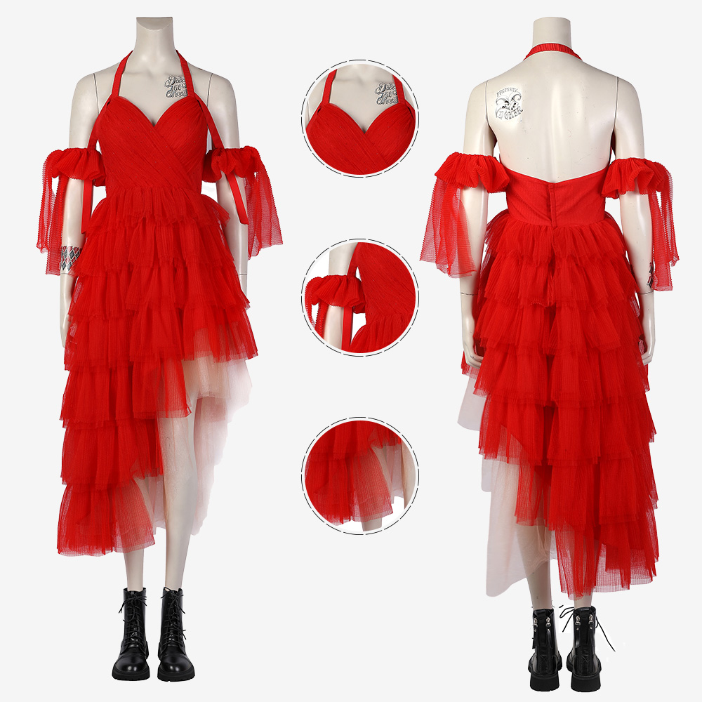 The Suicide Squad Jester Girl Costume Cosplay Dress Unibuy