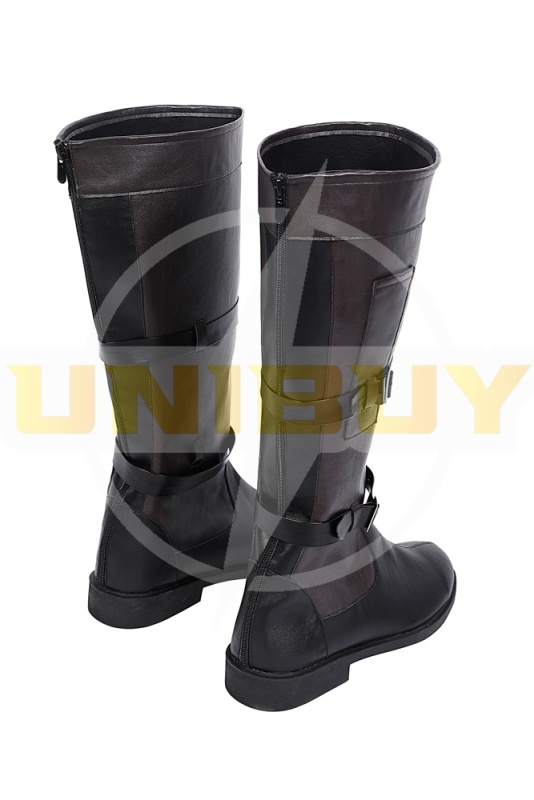 The Witcher 2 Geralt of Rivia Cosplay Shoes Men Boots Unibuy