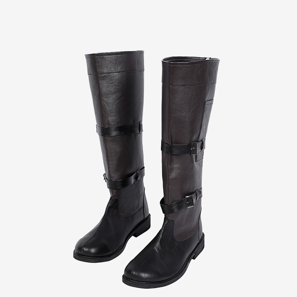 The Witcher 2 Geralt of Rivia Cosplay Shoes Men Boots Unibuyplus