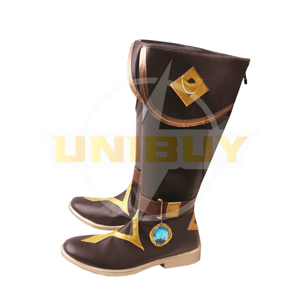 Genshin Impact Kaeya Shoes Cosplay Men Boots Ver 1 Unibuy