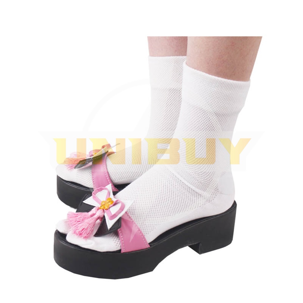 Genshin Impact Kamisato Ayaka Shoes Cosplay Women Boots Unibuy
