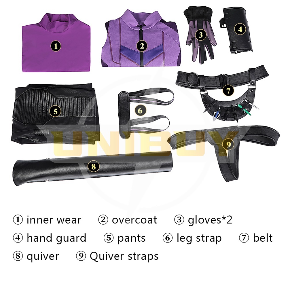 Kate Bishop Costume Cosplay Suit Hawkeye Unibuy
