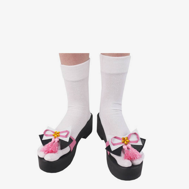 Genshin Impact Kamisato Ayaka Shoes Cosplay Women Boots Unibuy