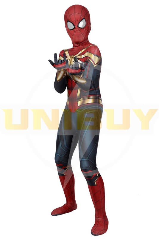 Spider-Man 3 No Way Home Costume Cosplay Peter Parker Kids Jumpsuit Unibuy