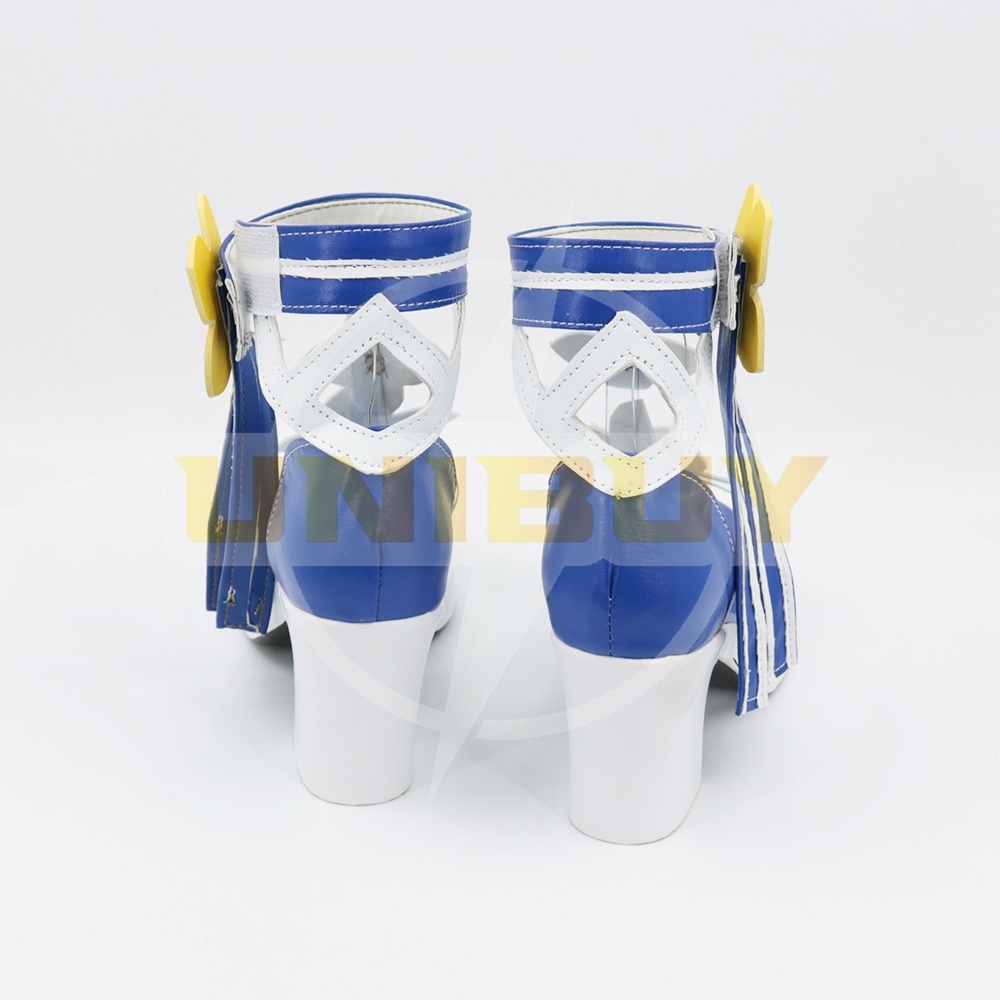 Genshin Impact Barbara Summertime Sparkle Shoes Cosplay Women Boots Ver 3 Unibuy