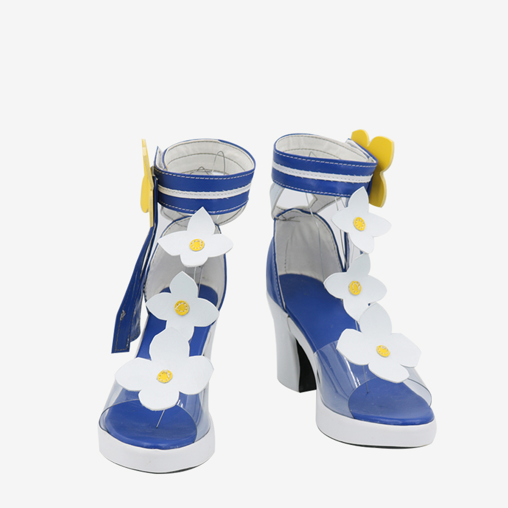 Genshin Impact Barbara Summertime Sparkle Shoes Cosplay Women Boots Ver 3 Unibuy
