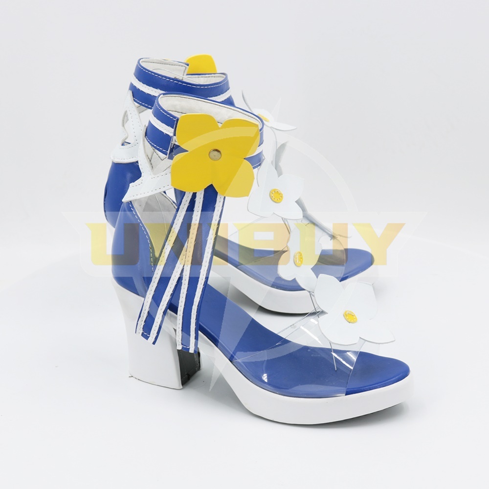 Genshin Impact Barbara Summertime Sparkle Shoes Cosplay Women Boots Ver 3 Unibuy