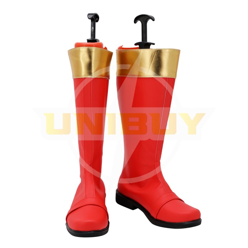 Bakuryu Sentai Abaranger Aba Red Cosplay Shoes Men Boots Unibuy