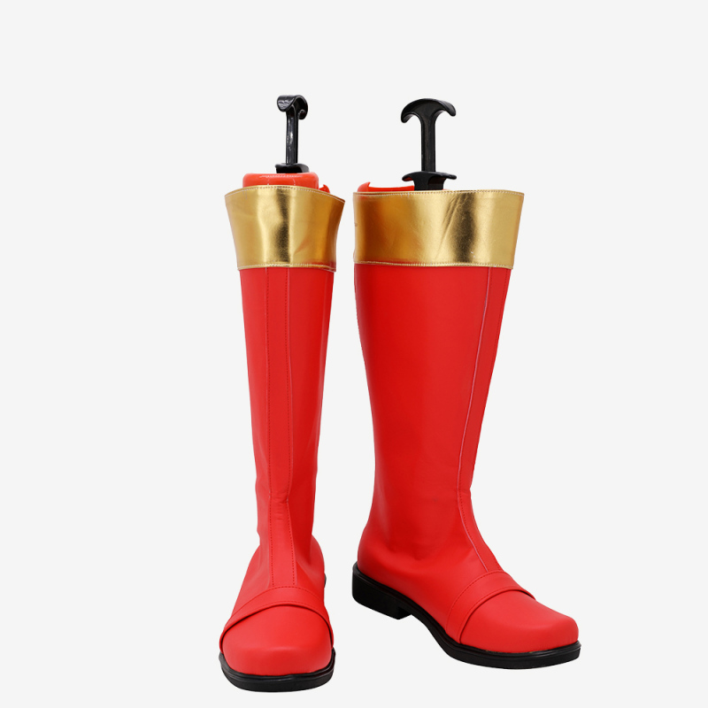 Bakuryu Sentai Abaranger Aba Red Cosplay Shoes Men Boots Unibuy