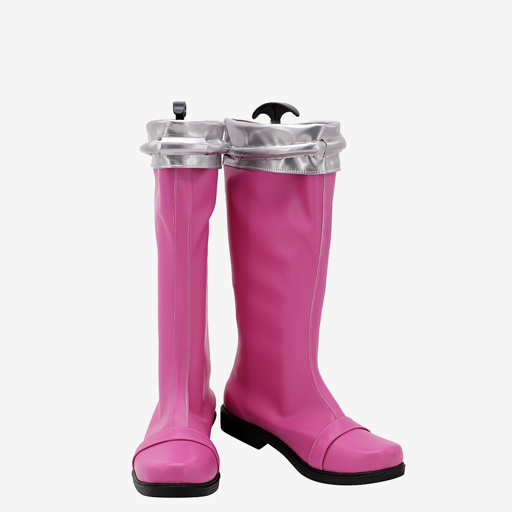 Rangers Dino Charge Pink Ranger Cosplay Shoes Women Boots Unibuy
