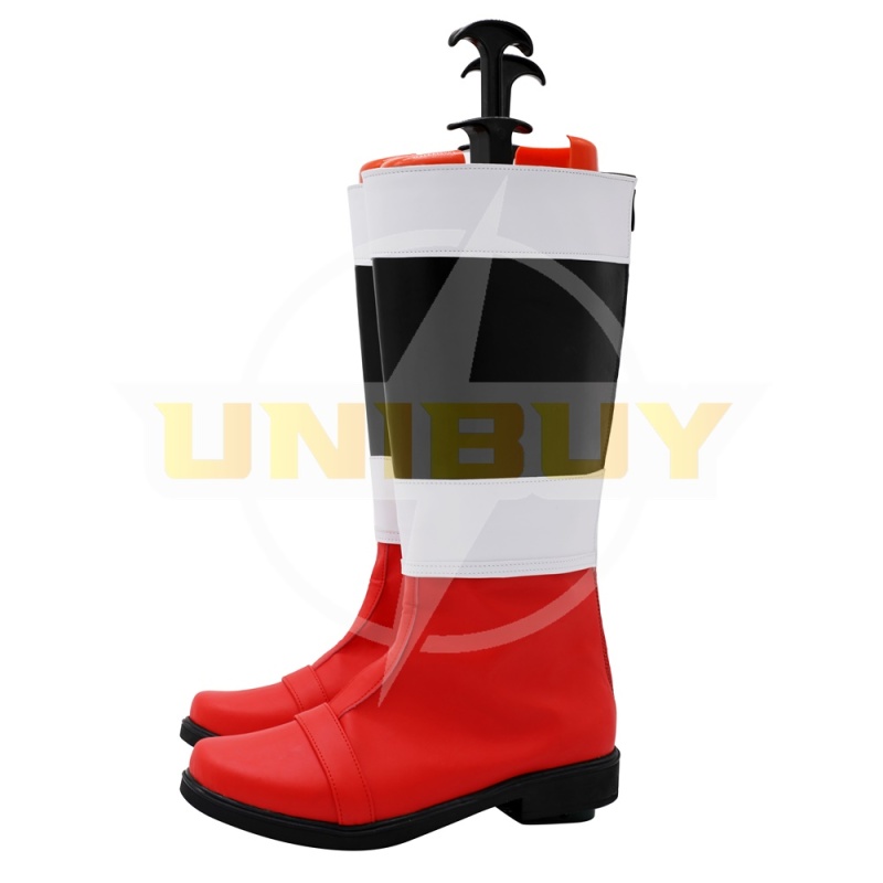 Ninja Sentai Kakuranger	Ninja Red Cosplay Shoes Men Boots Unibuy