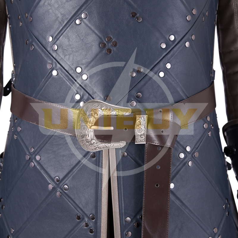 Game of Thrones S8 Jon Snow Costume Cosplay Suit With Cloak Unibuy