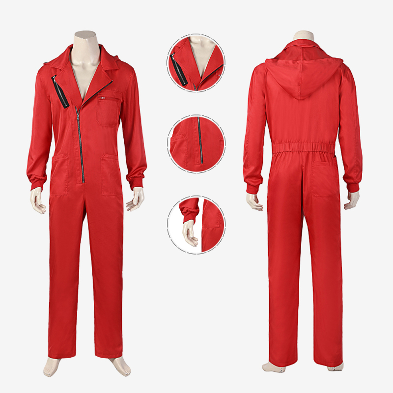 Money Heist season 1 Costume Cosplay Suit La casa de papel Outfit Unibuy