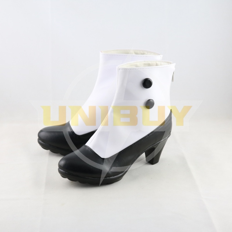 Arknights Ch'en shoes Cosplay Women Boots White Unibuy