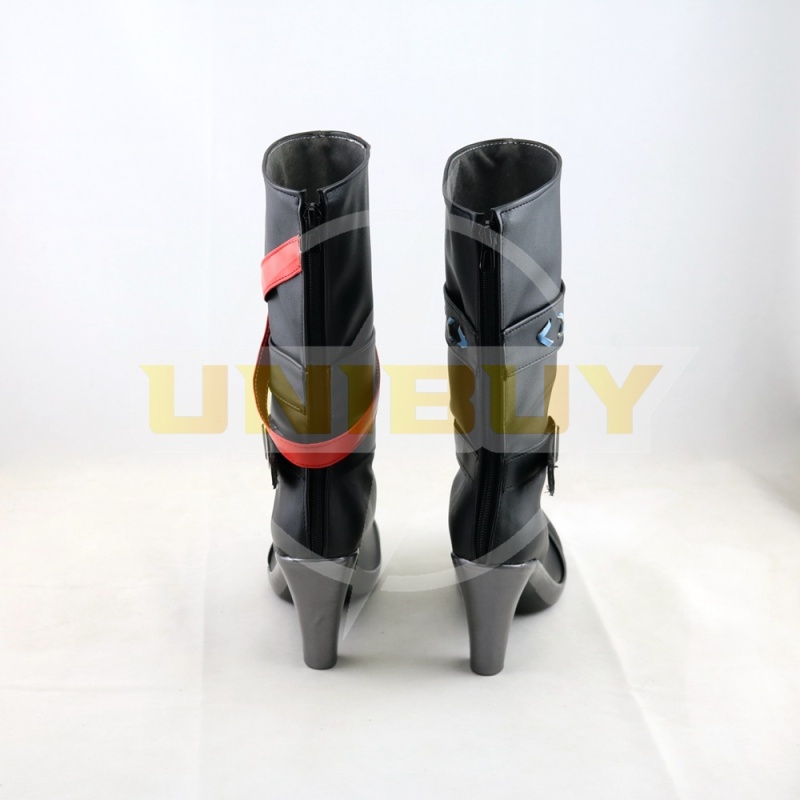 Arknights Schwarz shoes Cosplay Women Boots Unibuy