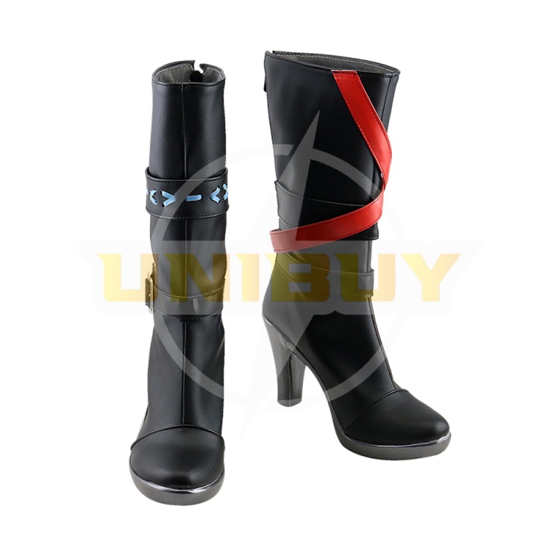 Arknights Schwarz shoes Cosplay Women Boots Unibuy