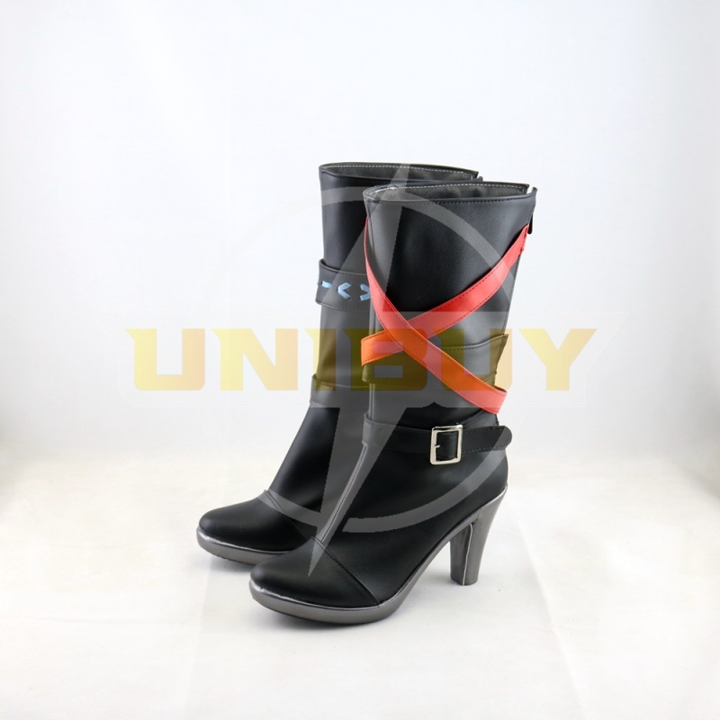 Arknights Schwarz shoes Cosplay Women Boots Unibuy