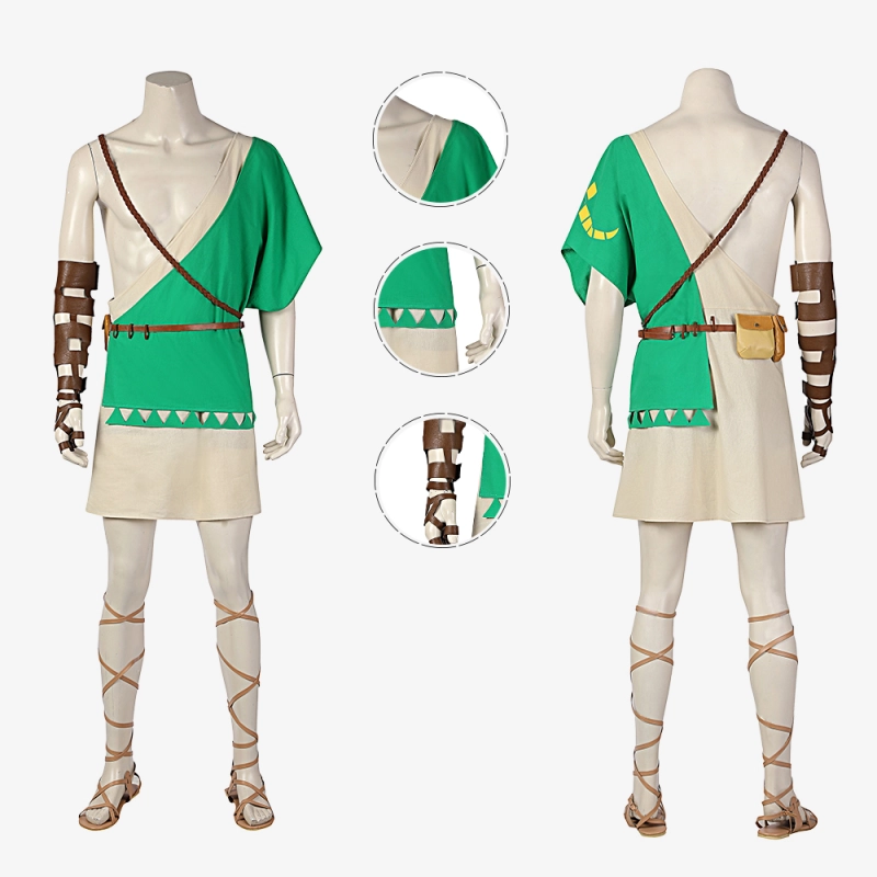 The Legend of Zelda Link Costume Cosplay Suit Breath of the Wild 2 Unibuy