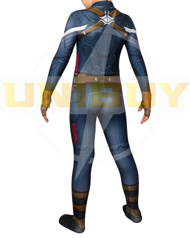Captain America The Winter Soldier Costume Cosplay Suit Kids Steve Rogers Unibuy