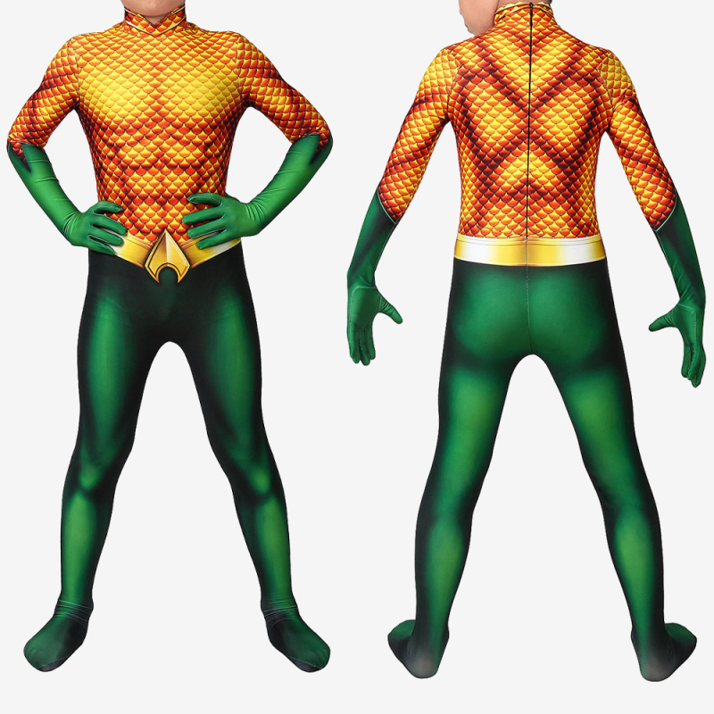 Aquaman Costume Cosplay Suit Kids Arthur Curry Unibuy