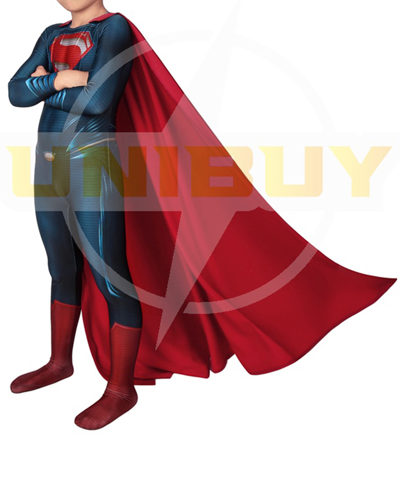 Superman Costume Cosplay Suit Kids Clark Kent Man of Steel Unibuy