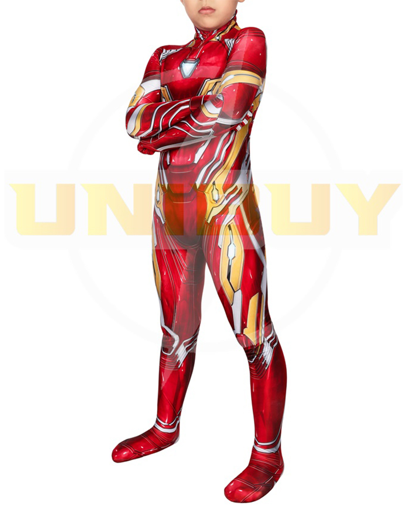 Iron Man Costume Cosplay Nanotech Suit KidsTony Stark Avengers Endgame Unibuy