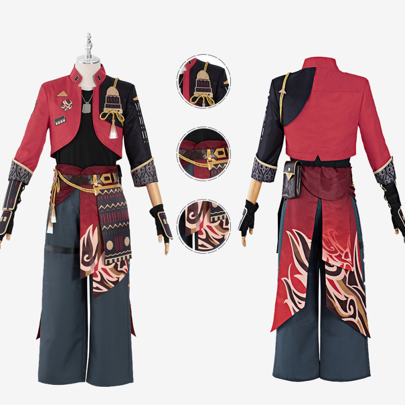 Genshin Impact Thoma Costume Cosplay Suit Unibuy