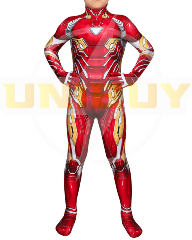 Iron Man Costume Cosplay Nanotech Suit KidsTony Stark Avengers Endgame Unibuy