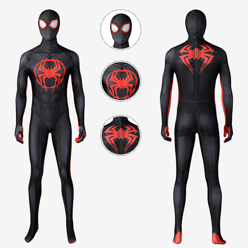 Spider-Man: Across the Spider-Verse Costume Cosplay Suit Miles Morales Unibuy