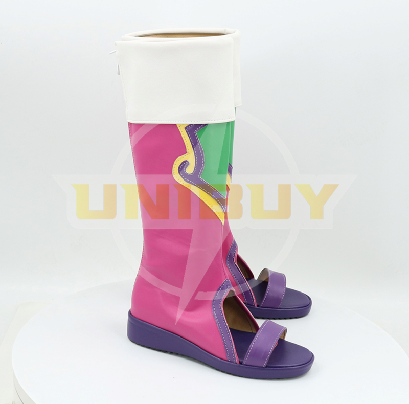 Phoenix Wright: Ace Attorney Spirit of Justice Rayfa Padma Khura'in Shoes Cosplay Women Boots Unibuy