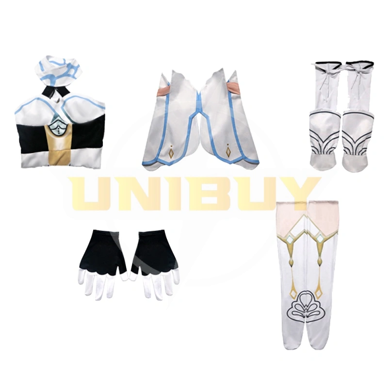 Genshin Impact Traveler Lumine Costume Cosplay Suit Unibuy