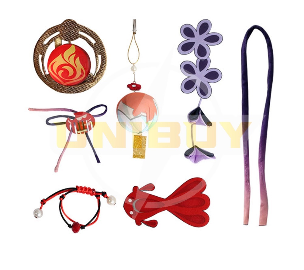 Genshin Impact Yoimiya Costume Cosplay Suit Ver.2 Unibuy