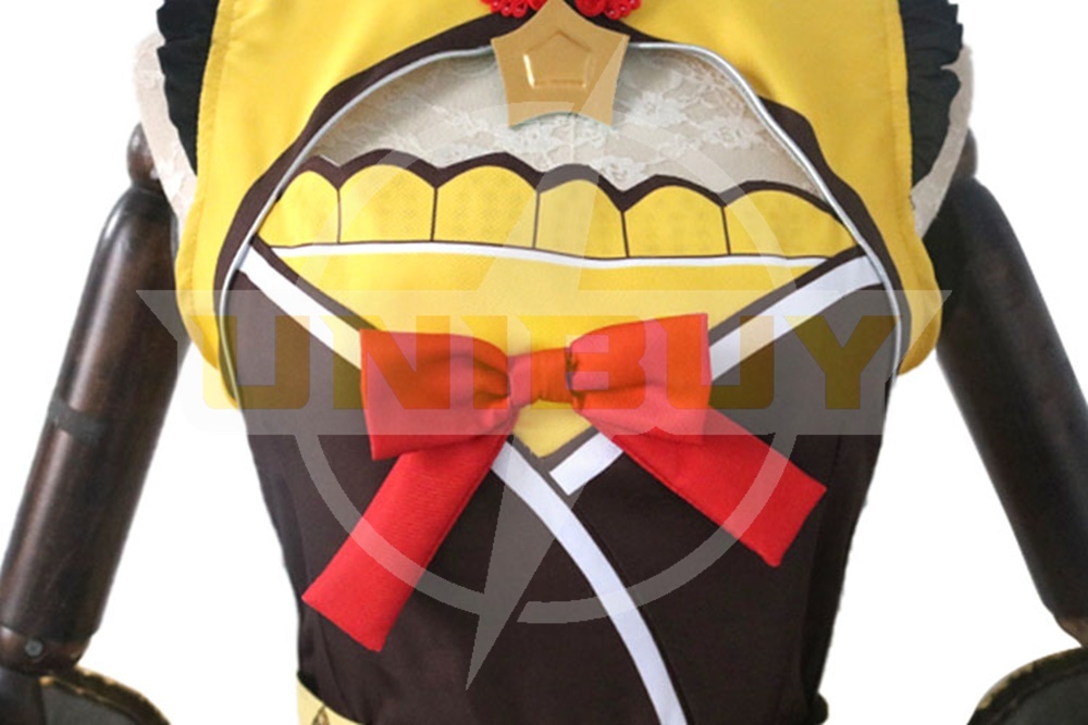 Genshin Impact Xiangling Costume Cosplay Suit Unibuy