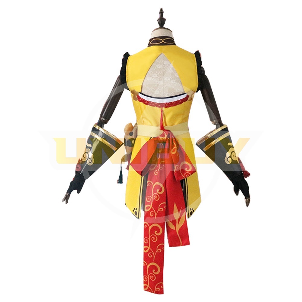Genshin Impact Xiangling Costume Cosplay Suit Unibuy