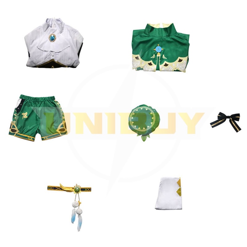 Venti Costume Cosplay Dress Genshin Impact Ver.2 Unibuy