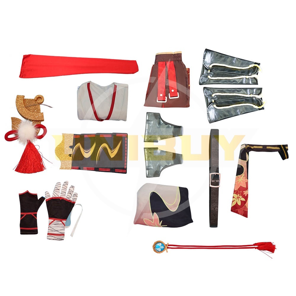 Genshin Impact Kaedehara Kazuhar Costumes Cosplay Suit Ver.2 Unibuy