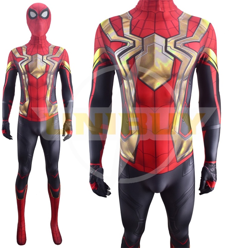 Spider-Man 3 No Way Home Costume Cosplay Suit Peter Parker Bodysuit For Men Kids Unibuy