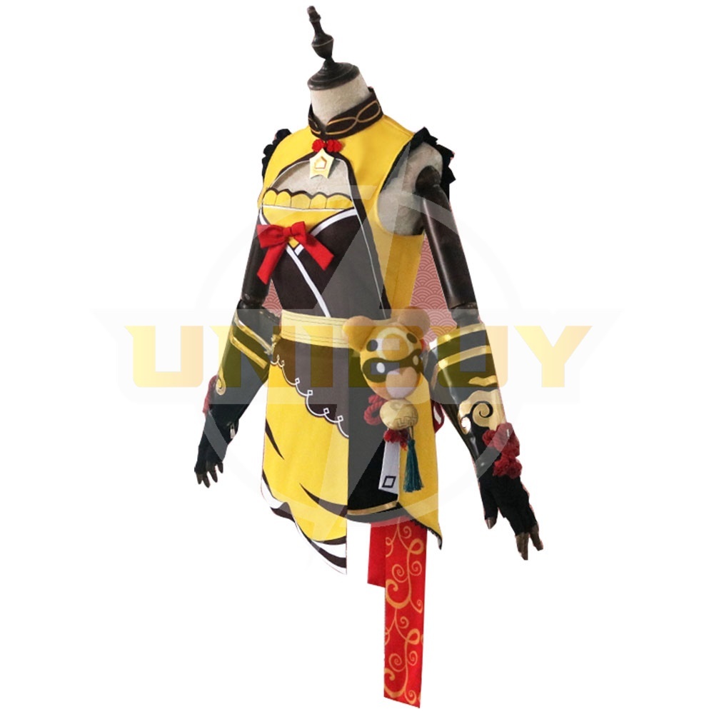 Genshin Impact Xiangling Costume Cosplay Suit Unibuy