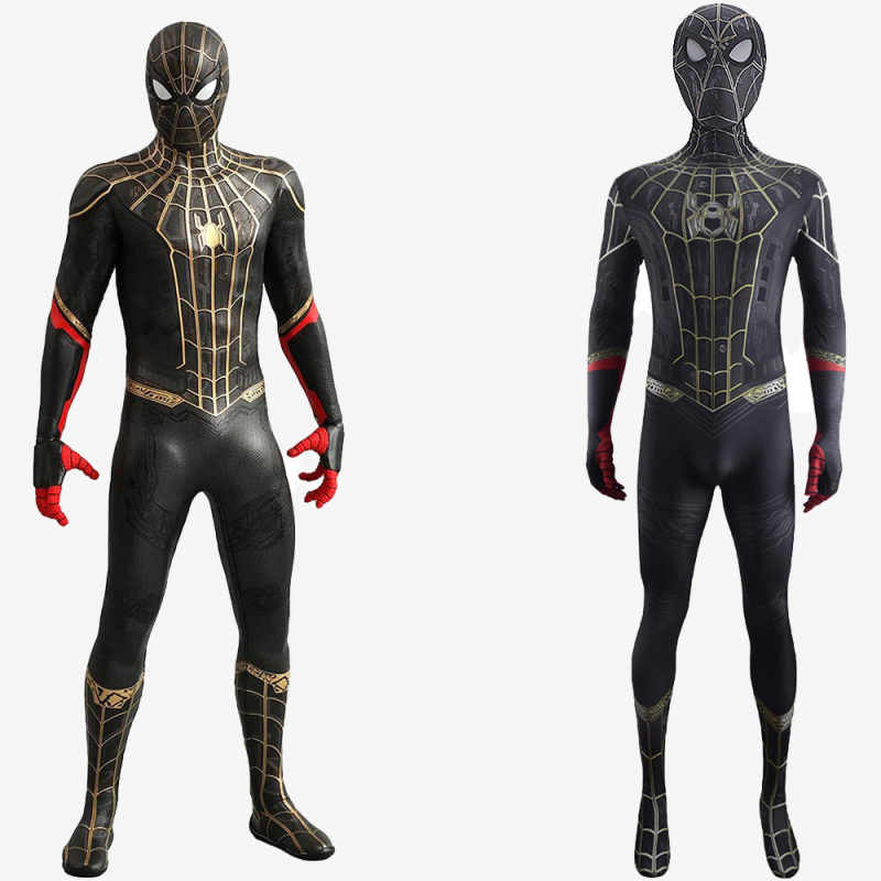 Spider-Man 3 No Way Home Costume Cosplay Suit Peter Parker Bodysuit For Men Kids Unibuy