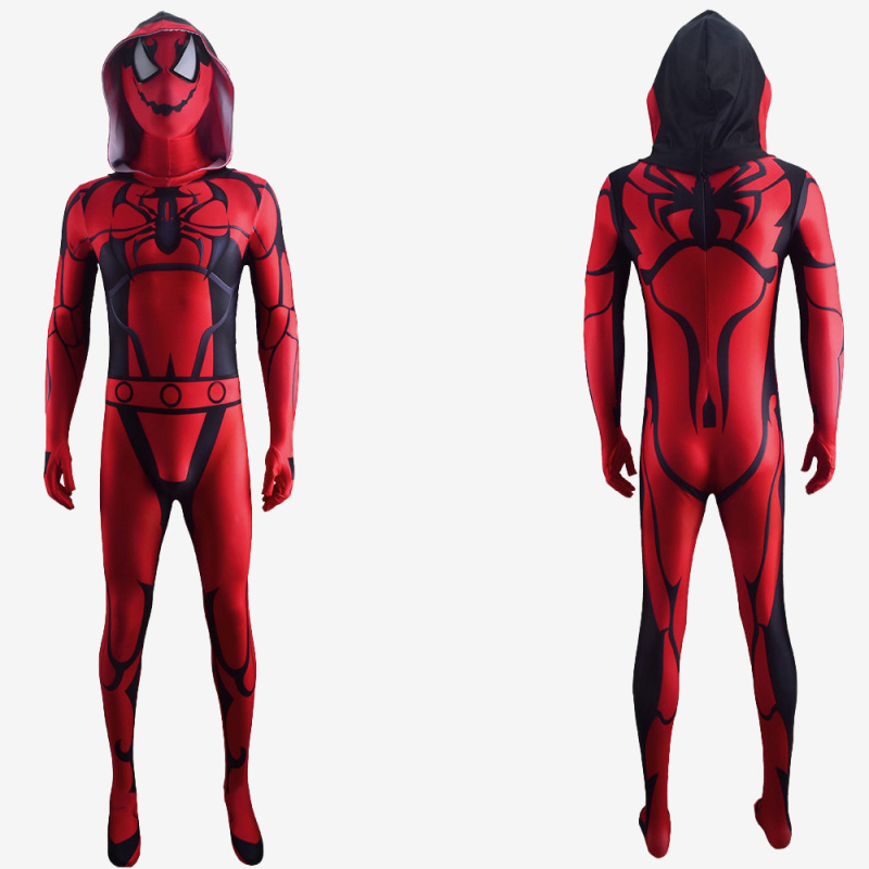 Venom Agent Carnage Costume Cosplay Suit Bodysuit For Men Kids Unibuy