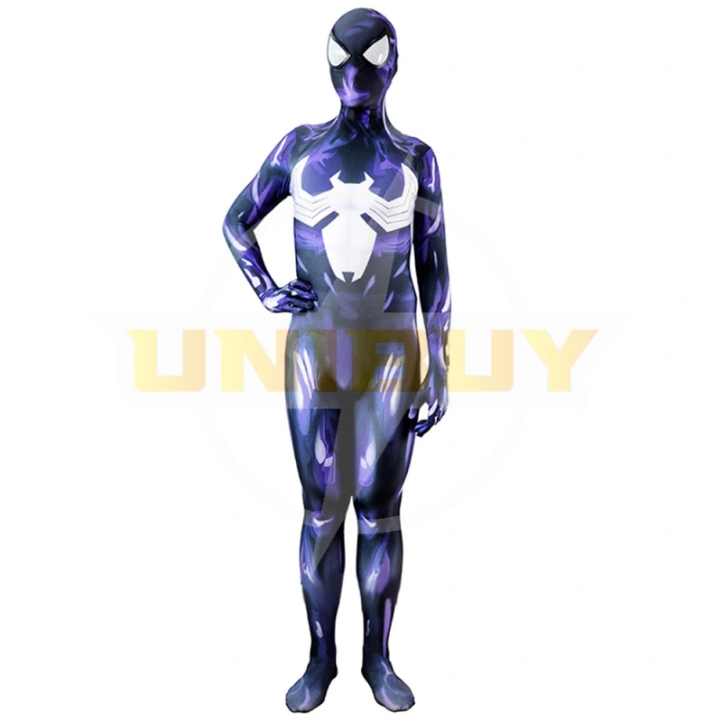 Spider-Man Venom Costume Cosplay Suit Purple Symbiote Bodysuit For Women Kids Unibuy