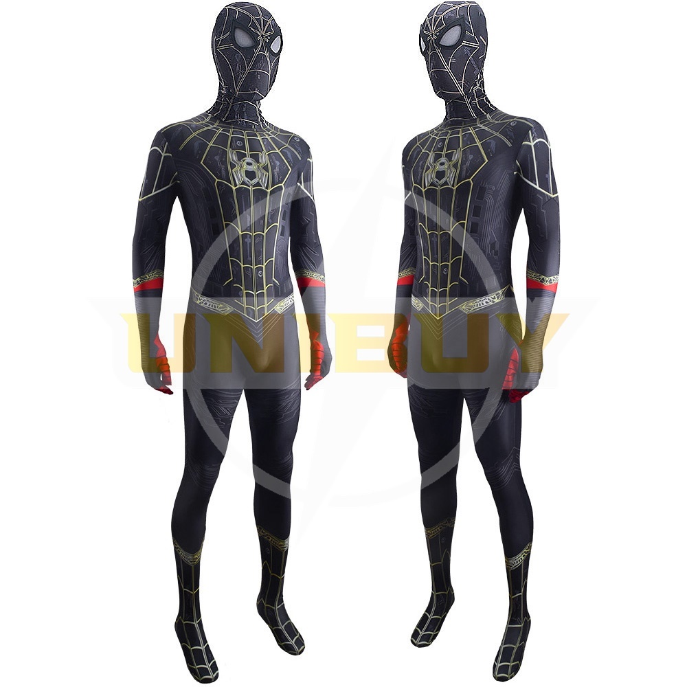 Spider-Man 3 No Way Home Costume Cosplay Suit Peter Parker Bodysuit For Men Kids Unibuy